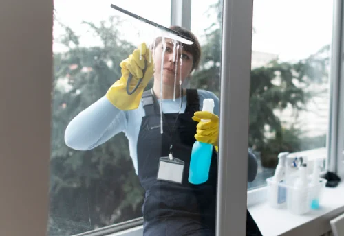 Nettoyage de vitres intérieures et extérieures à Saint-Germain-Beaupré